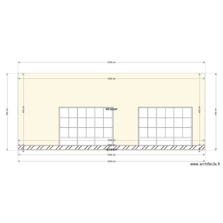 cote terrase etangs. Plan de 0 pièce et 0 m2