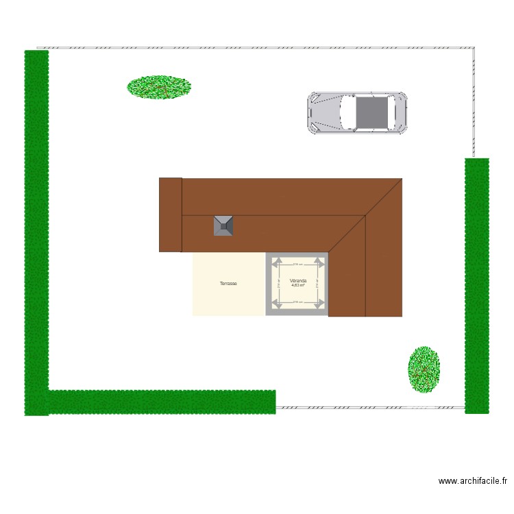 1 vue. Plan de 0 pièce et 0 m2