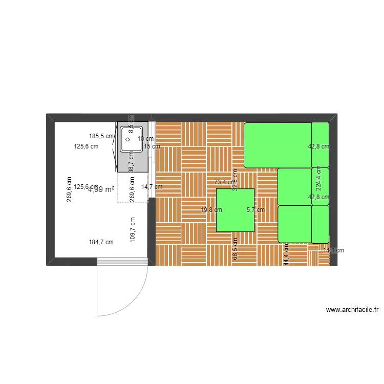 Poolhouse. Plan de Poolhouse. Plan de