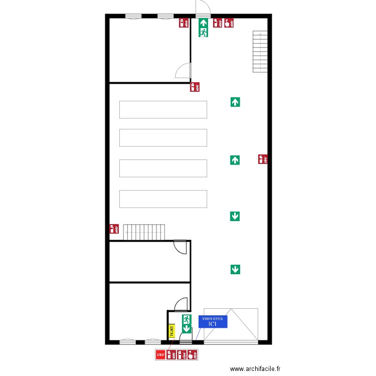 Savonnerie rdc. Plan de 0 pièce et 0 m2