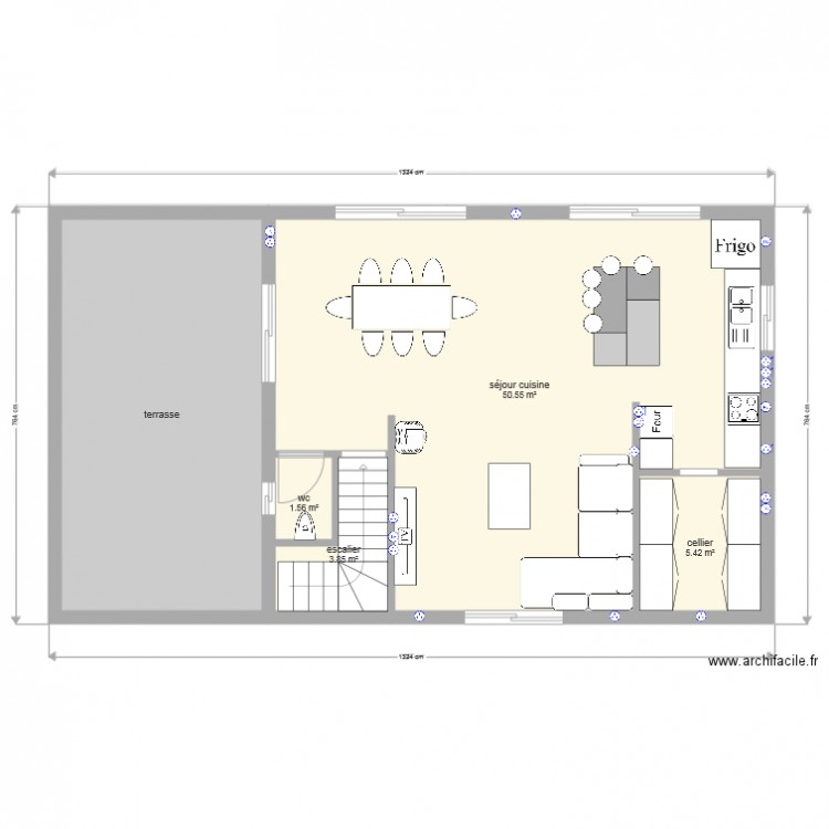 st jean escalier gauche. Plan de 0 pièce et 0 m2