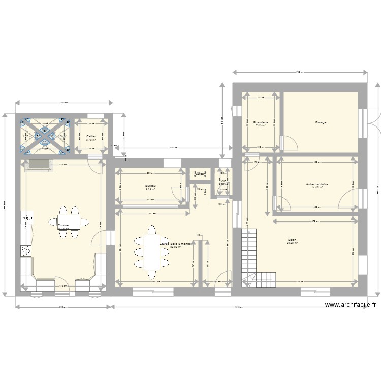 RénoLafeychineMaisonseule. Plan de 0 pièce et 0 m2