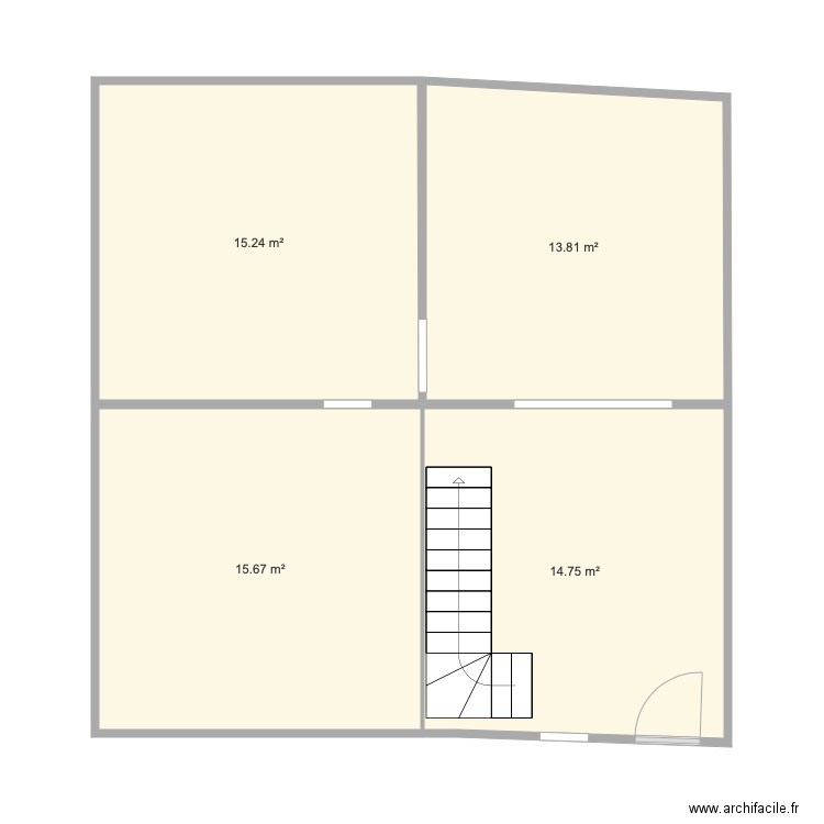 caux plan . Plan de 0 pièce et 0 m2