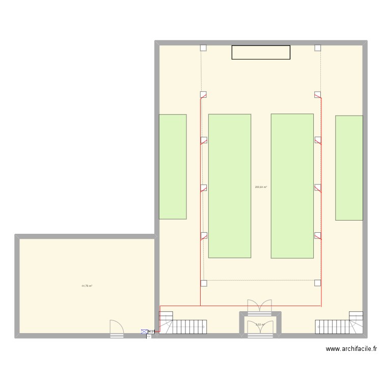 Temple Saintes. Plan de 0 pièce et 0 m2