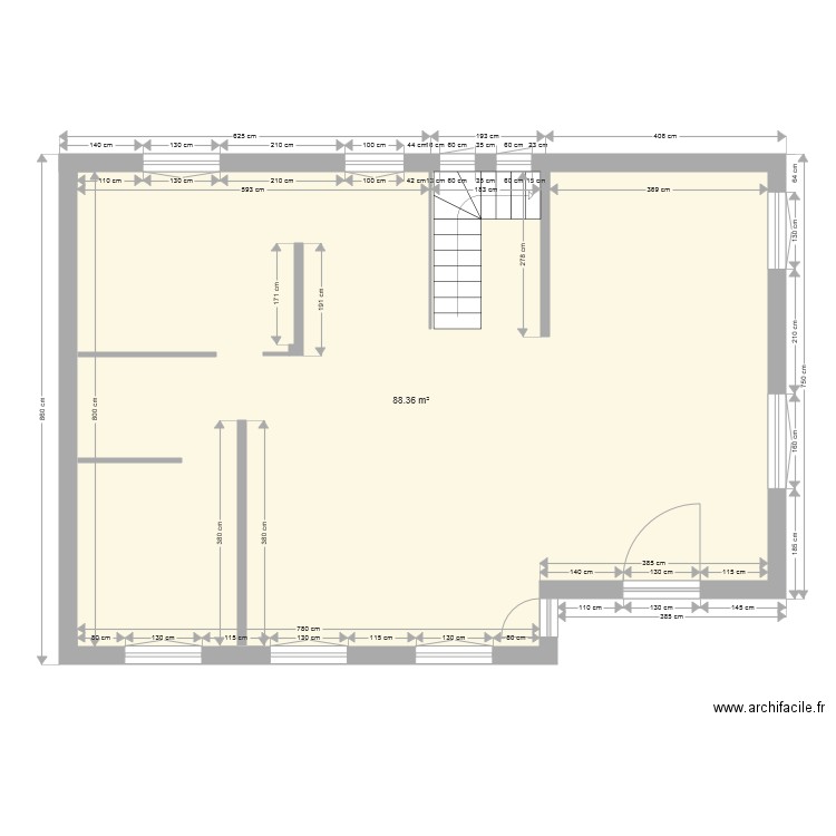 carqueiranne etage prototype  electricite . Plan de 0 pièce et 0 m2