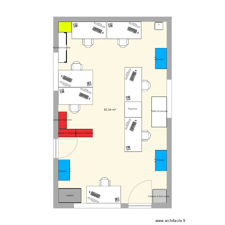 Quality. Plan de 0 pièce et 0 m2