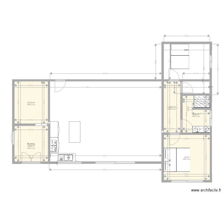 maison 2. Plan de 0 pièce et 0 m2
