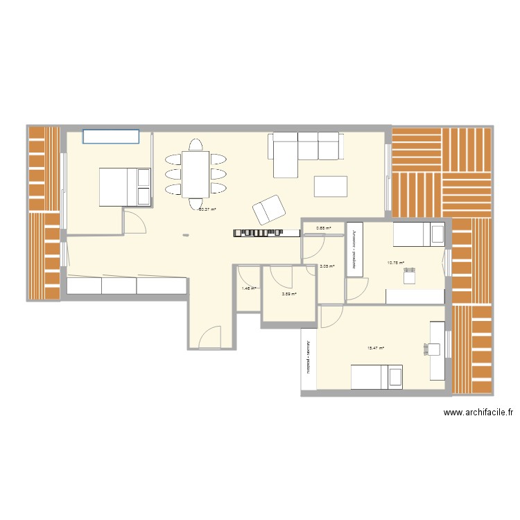 plan appartement 96m2