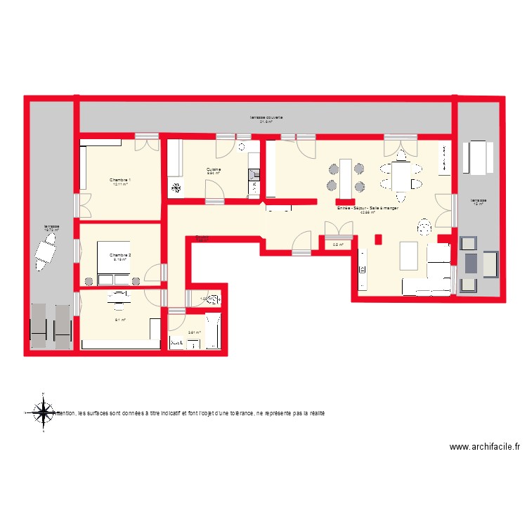 BI1958 non côté. Plan de 0 pièce et 0 m2