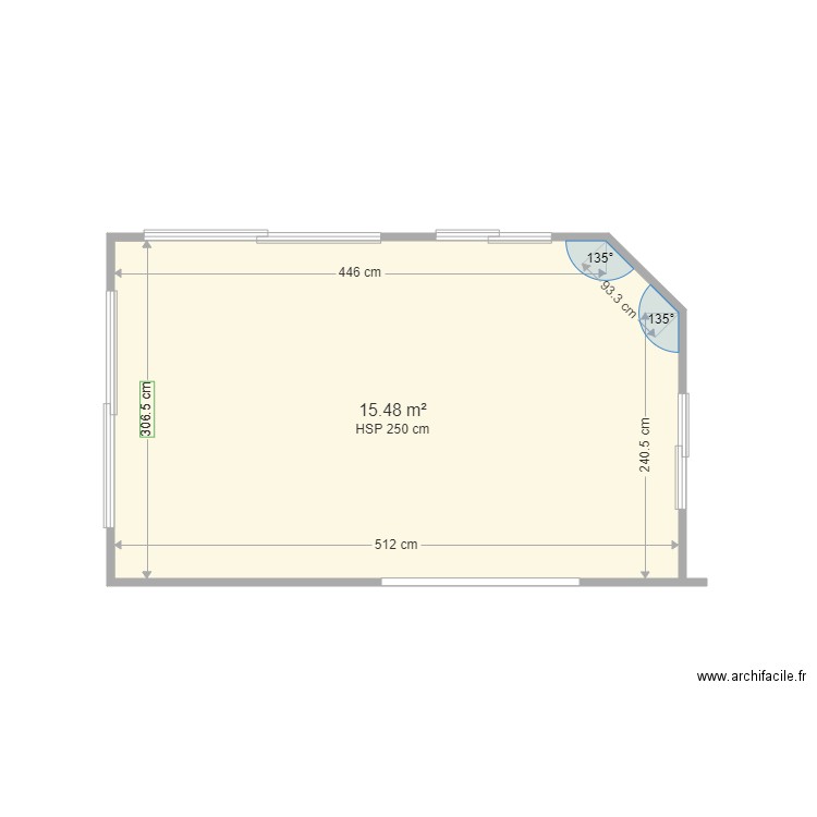 ACR MAGNIEN SALON. Plan de 0 pièce et 0 m2