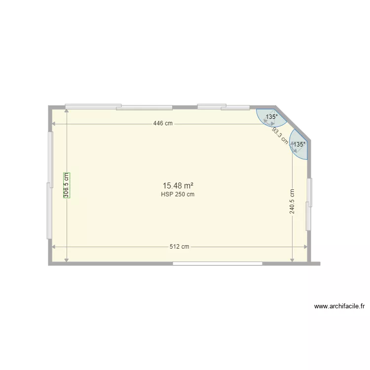 ACR MAGNIEN SALON. Plan de 