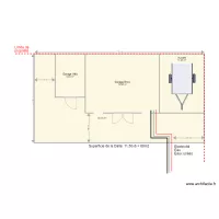 Plan garage Auvent Gauche Permis