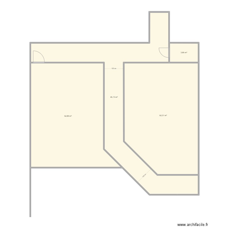 V1-Lemans-District. Plan de 0 pièce et 0 m2
