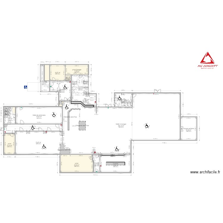 LA TOQUE D ARGENT. Plan de 0 pièce et 0 m2