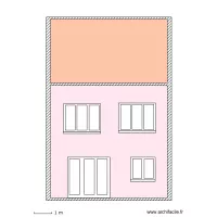 Facade arriere projet fenetre