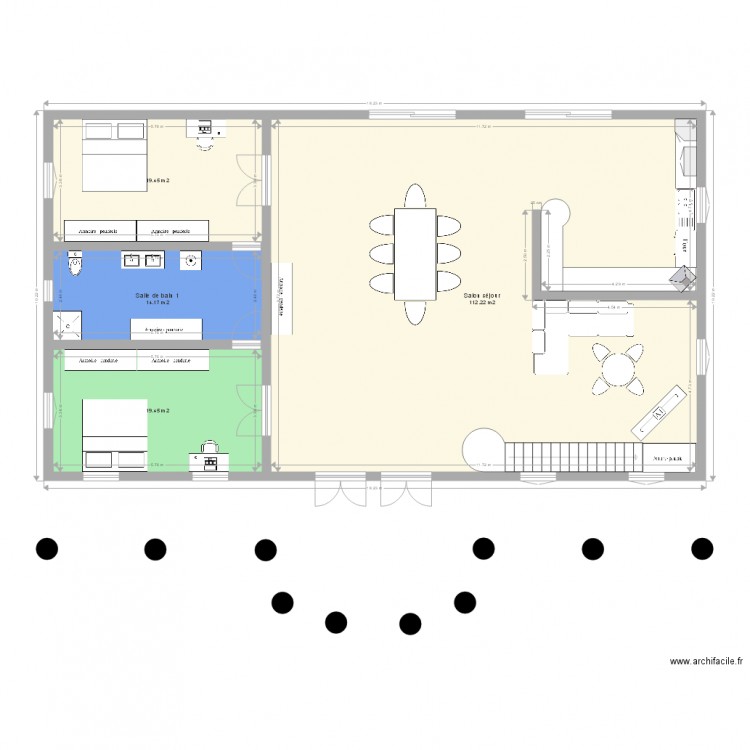 PLAN MAISON BENIN . Plan de 0 pièce et 0 m2