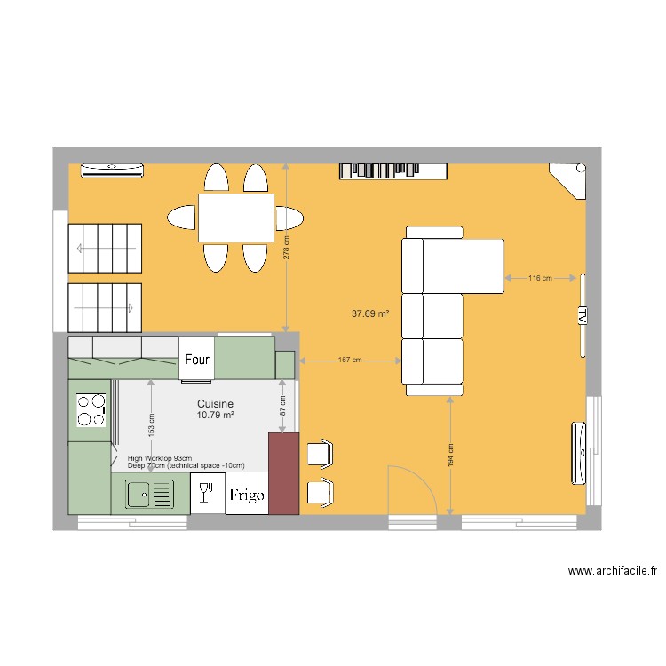 Projet PARAIN. Plan de 0 pièce et 0 m2