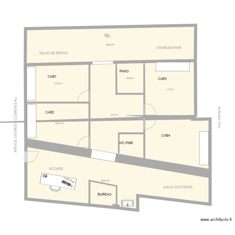 NPMAIRIE V5 JEN. Plan de 7 pièces et 127 m2