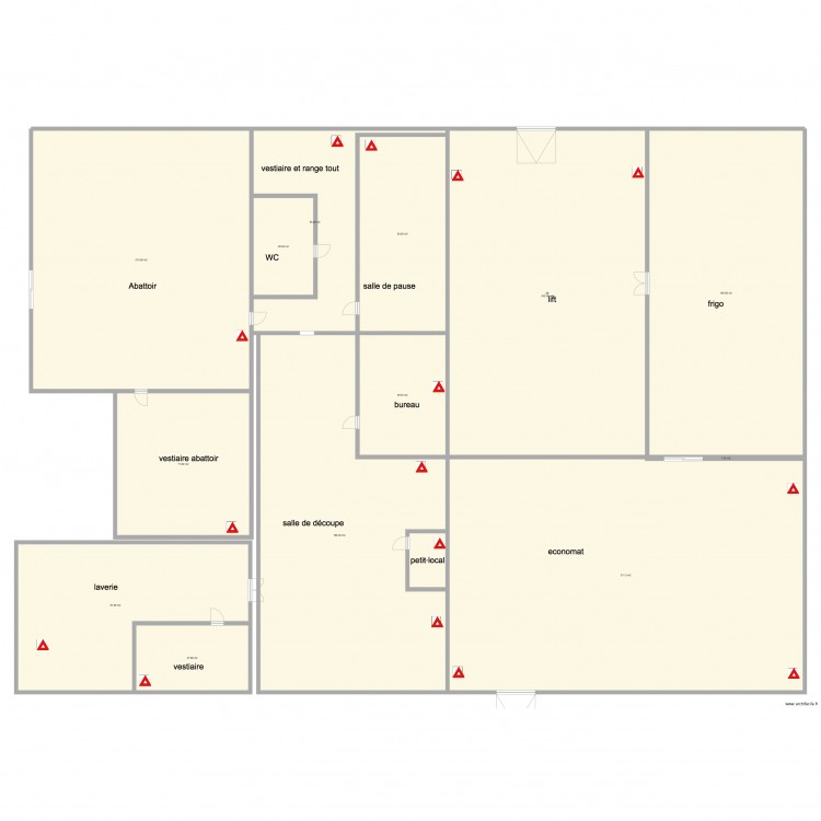 Plan Poste souris Kloetzli. Plan de 0 pièce et 0 m2