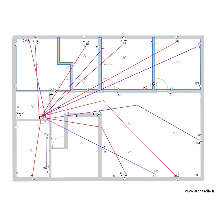 RDC TUC 4. Plan de 0 pièce et 0 m2