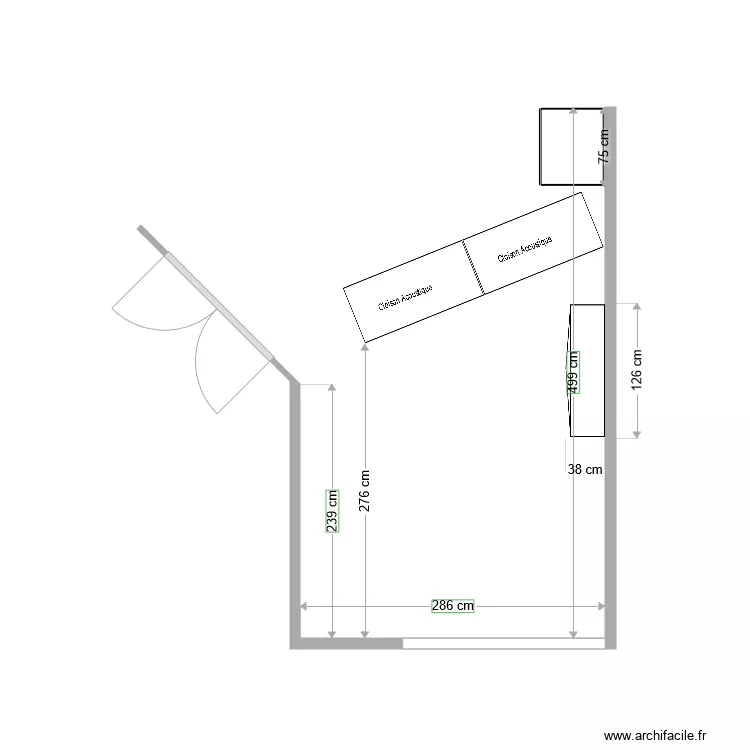 Coin Hypo M40. Plan de 