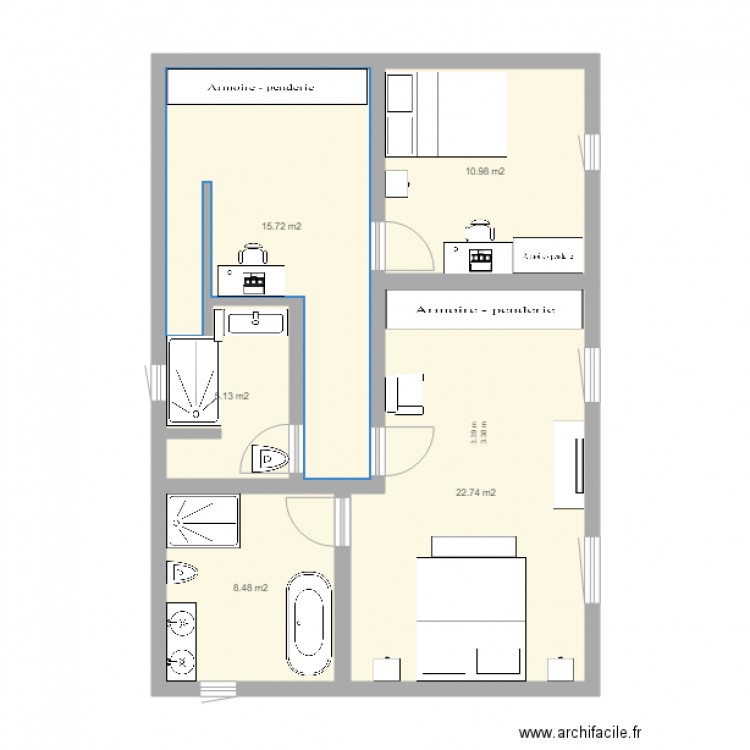 KOLLE FIRST FLOOR. Plan de 0 pièce et 0 m2