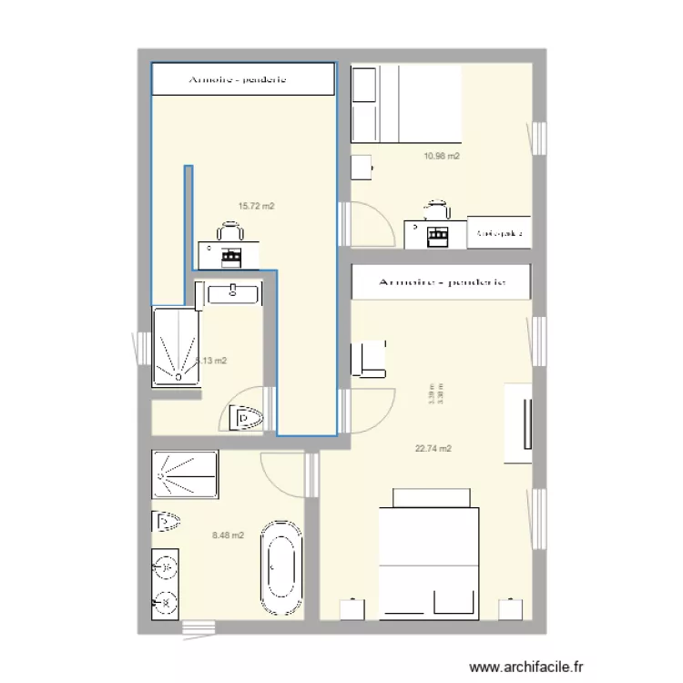 KOLLE FIRST FLOOR. Plan de 