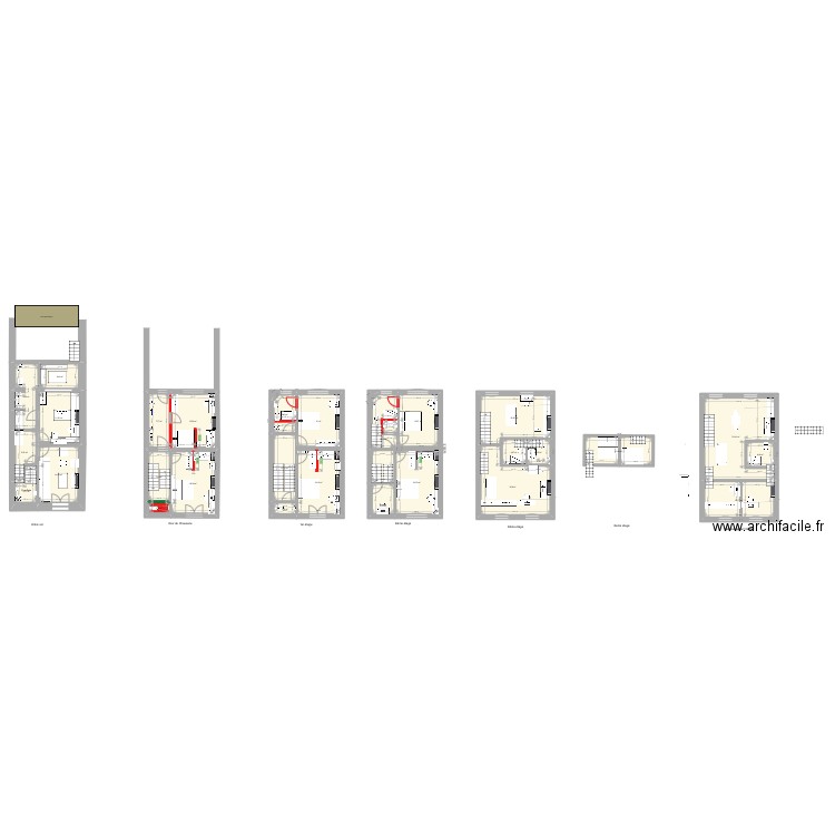 Av Albert New v5. Plan de 29 pièces et 328 m2