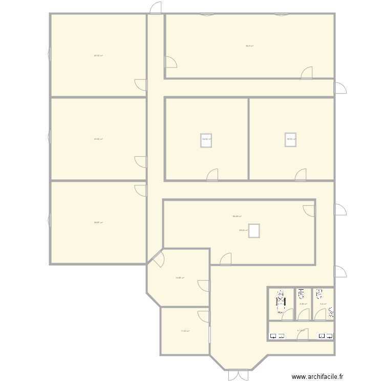 Arnas EXTENSION. Plan de 0 pièce et 0 m2