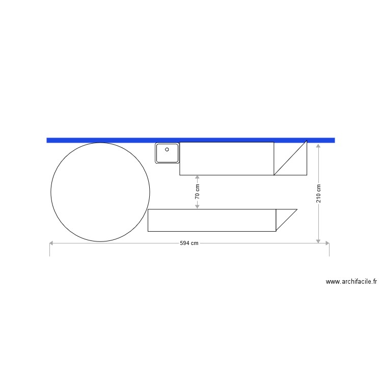 FOGGIA. Plan de 0 pièce et 0 m2