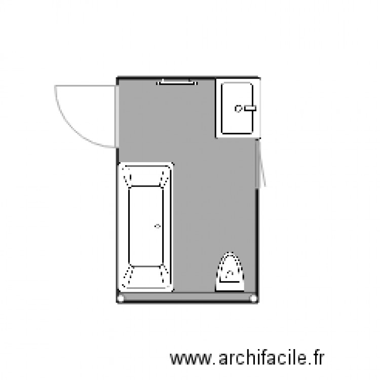 salle de bain pMARTIN . Plan de 0 pièce et 0 m2