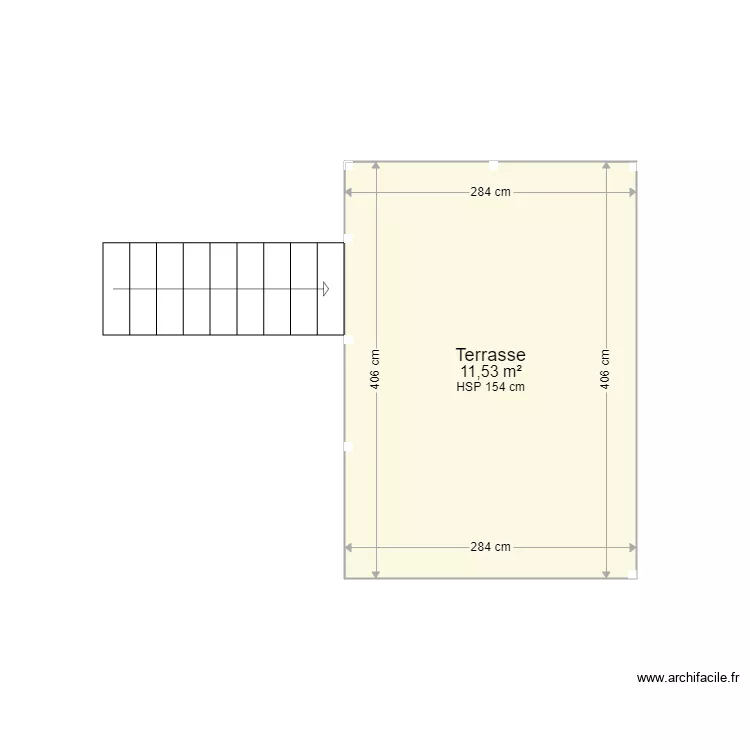 Terrasse 2002. Plan de 