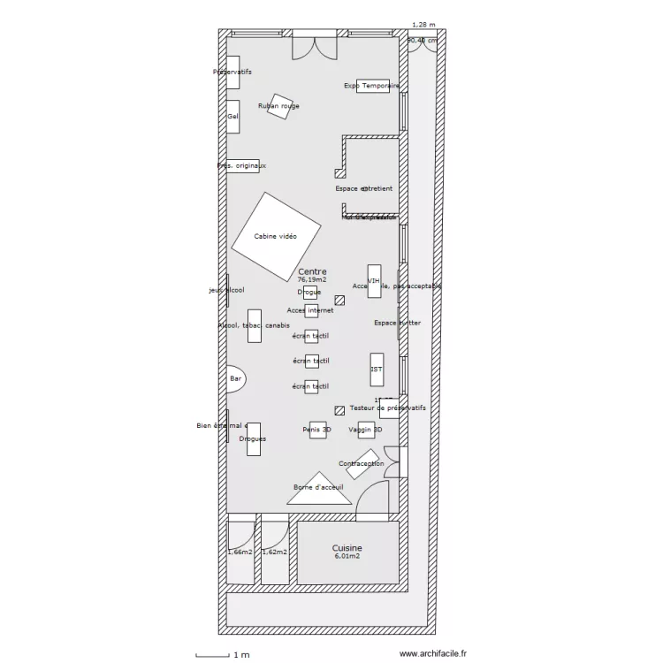 Amenagement centre CES. Plan de Amenagement centre CES. Plan de