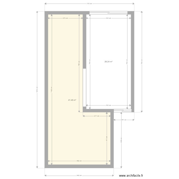 poulain v2. Plan de 0 pièce et 0 m2