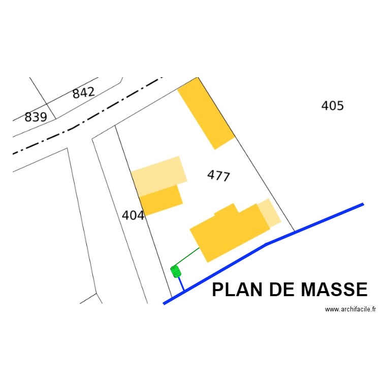Gay. Plan de 0 pièce et 0 m2