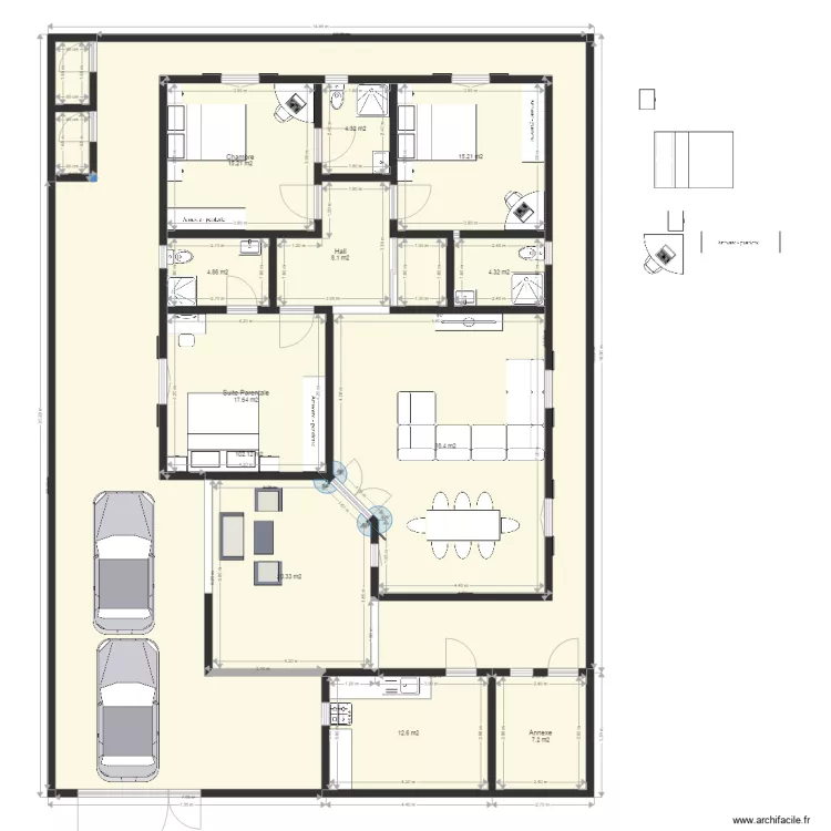 Villa A Louer Tournesol Type v20170624. Plan de 0 pièce et 0 m2