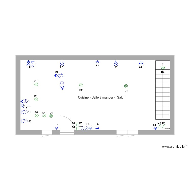 Rez de chaussée Coulon Soenen Nelly. Plan de 0 pièce et 0 m2