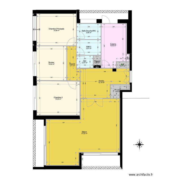 Albigny 1. Plan de 0 pièce et 0 m2