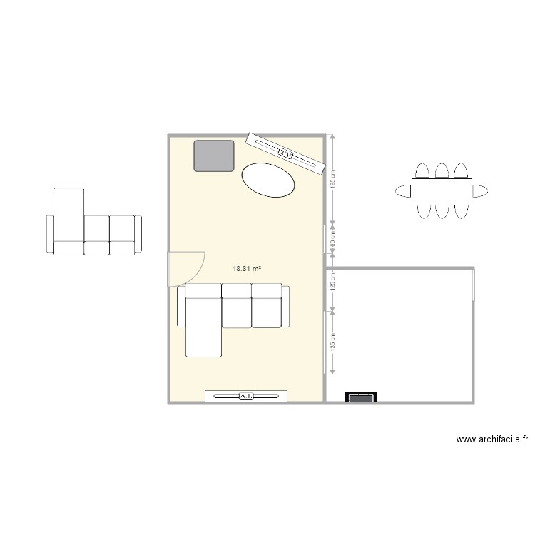 Salon Maison aménagement 2. Plan de 0 pièce et 0 m2