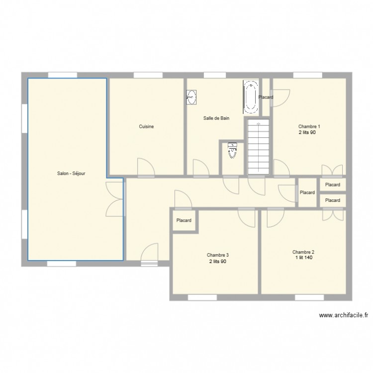 Gîte 3160. Plan de 0 pièce et 0 m2