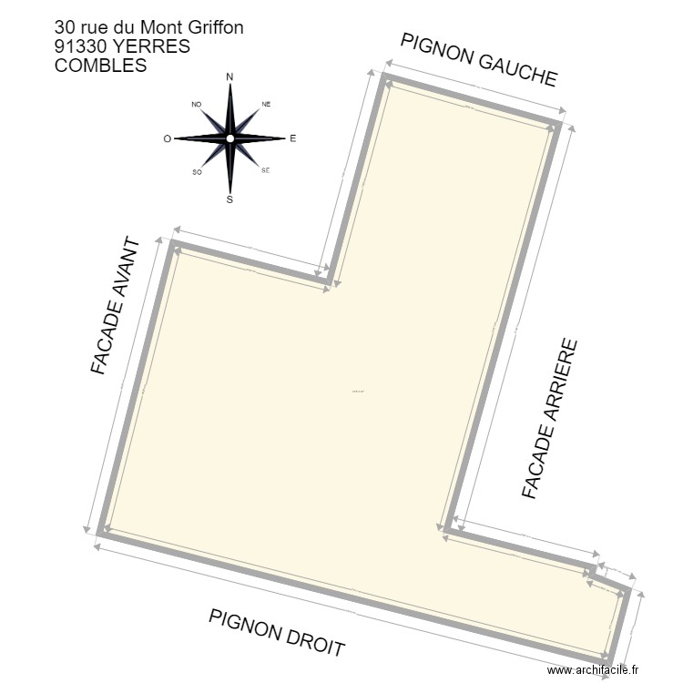 SME Construction COMBLES. Plan de 1 pièce et 418 m2