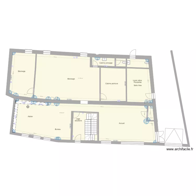 L atelier Epilia 5 NICO . Plan de L atelier Epilia 5 NICO . Plan de