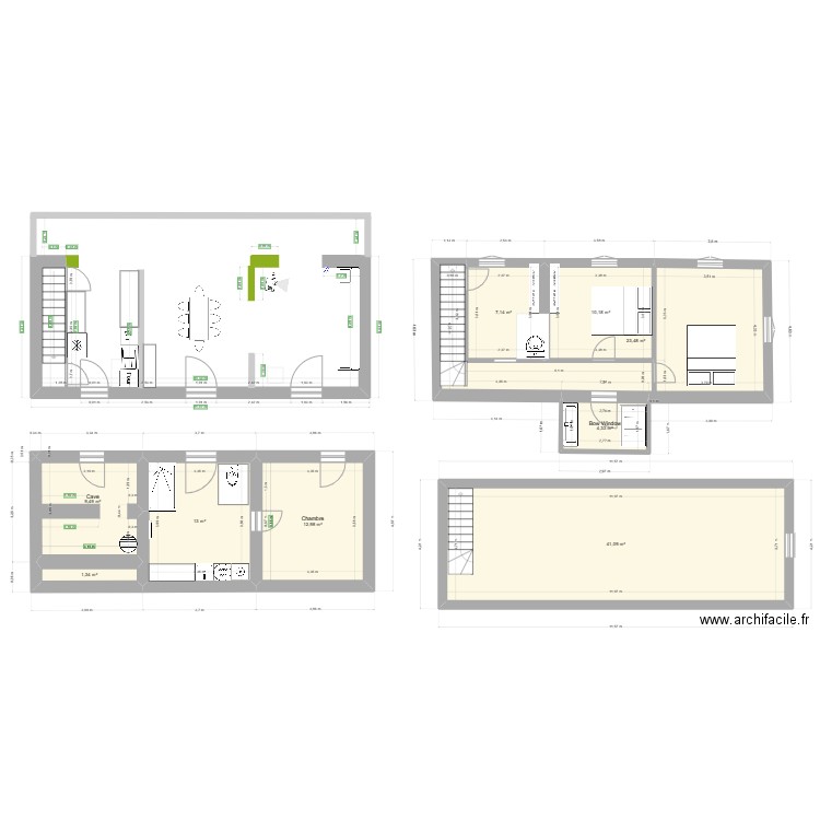 25 route de Malleville Veulettes-sur-mer. Plan de 0 pièce et 0 m2