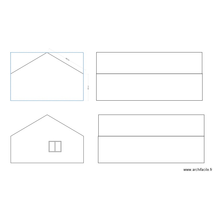 facade plan 8. Plan de 0 pièce et 0 m2