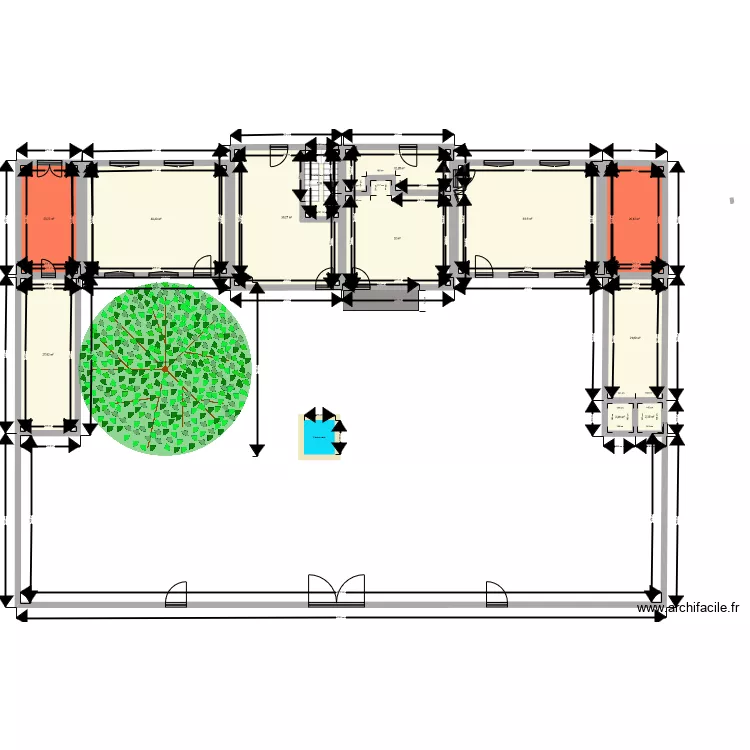 plan &eacute;cole cast&eacute;ra. Plan de 