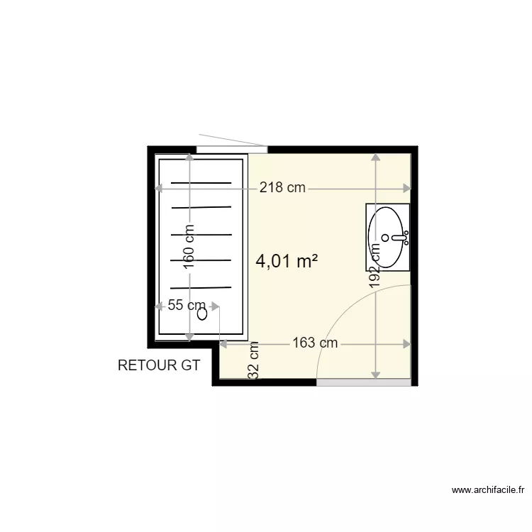 COLLE M JEANNE . Plan de 