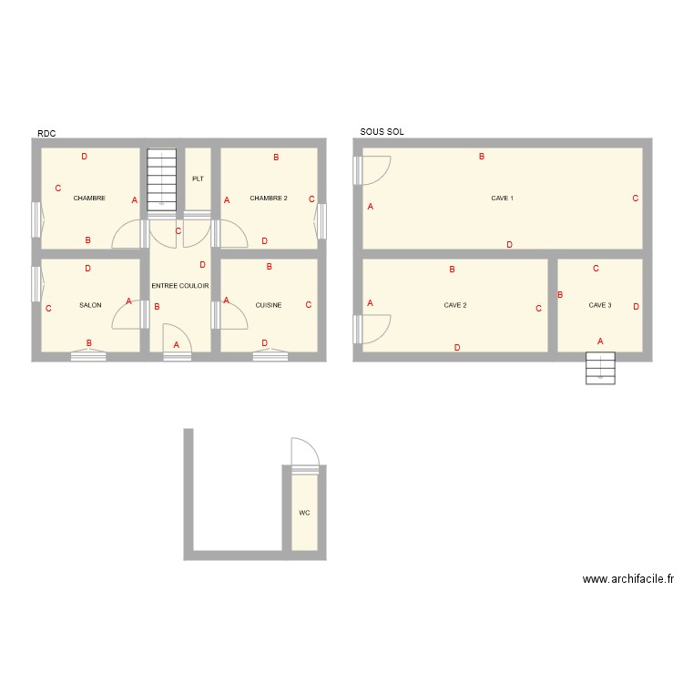 MICHELET. Plan de 0 pièce et 0 m2