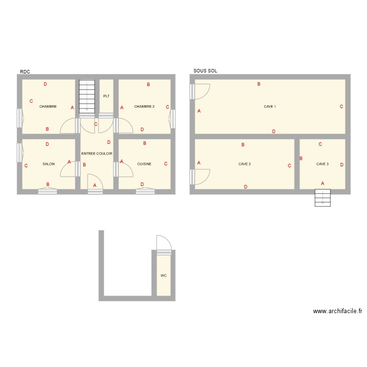 MICHELET. Plan de 0 pièce et 0 m2