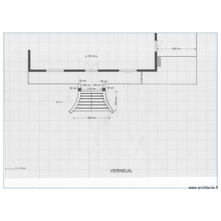 Escalier. Plan de 0 pièce et 0 m2