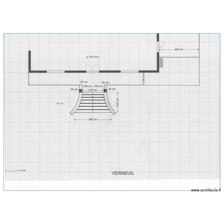 Escalier. Plan de 0 pièce et 0 m2